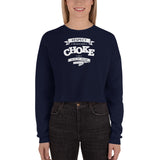 REAR NAKED CHOKE Woman's Crop Sweatshirt