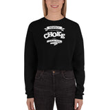REAR NAKED CHOKE Woman's Crop Sweatshirt