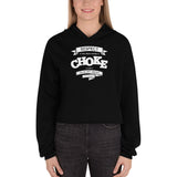 REAR NAKED CHOKE Woman's Crop Hoodie