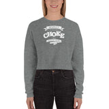 REAR NAKED CHOKE Woman's Crop Sweatshirt