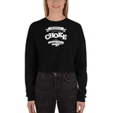 REAR NAKED CHOKE Woman's Crop Sweatshirt
