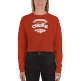 REAR NAKED CHOKE Woman's Crop Sweatshirt